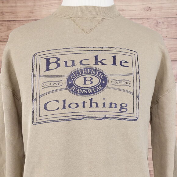VINTAGE THE BUCKLE CLOTHING 1995 RUSSELL ATHLETIC USA CREW NECK SWEATSHIRT SZ XL - Picture 1 of 12